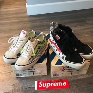 Stussy x Vans collab pack size 10